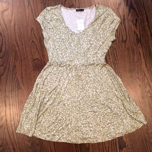 Fit & Flare Floral Mini Dress